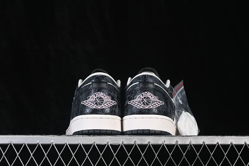 All categories Air Jordan Jordan series basketball shoes Air Jordan 1 Low Air Jordan 1 Low AJ1 Joe 1 burst pattern black and white low-top retro culture basketball shoes II0595-001